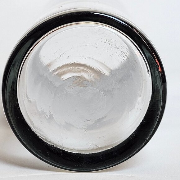 MGM Grand CRAZY HORSE PARIS High Ball Glass Sexy Smoky Chrome Kiss Mark - Picture 6 of 6